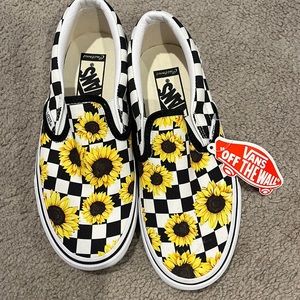 NEW sunflower Vans